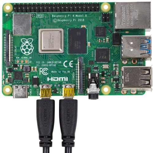 Alternative view of Câble Micro HDMI vers HDMI pour Raspberry Pi 4 B