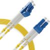 Câble de raccordement fibre optique LC à LC Duplex monomode 9 / 125um OS1 LSZH - Série