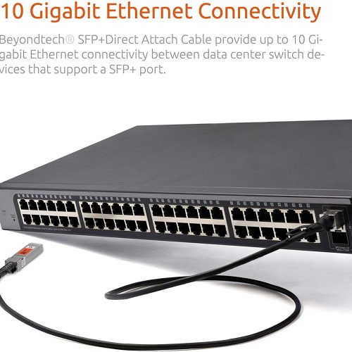 Câble de connexion directe 10G SFP + - 30 AWG Twinax LSZH 10 Gb Gigabit Ethernet Switch Network SFP DAC Cable Series – Image 4
