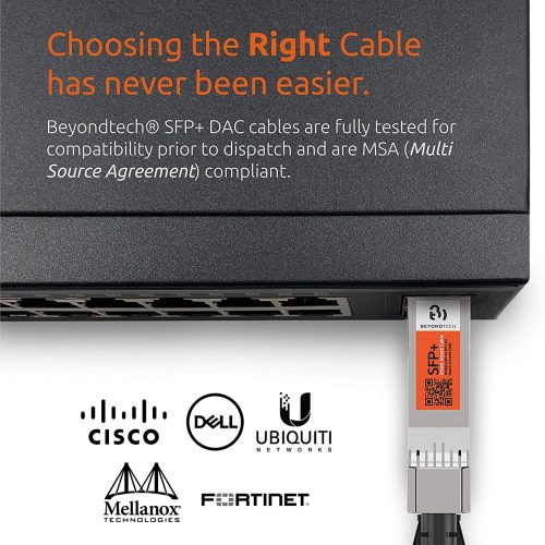 Câble de connexion directe 10G SFP + - 30 AWG Twinax LSZH 10 Gb Gigabit Ethernet Switch Network SFP DAC Cable Series – Image 7
