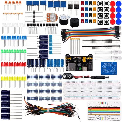 Kit de démarrage de composants de base avec planche à pain