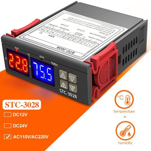 Contrôleur de thermostat d'hygromètre de température et d'humidité – Image 6