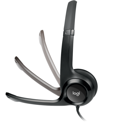 Alternative view of Casque Logitech USB H390 avec microphone antibruit