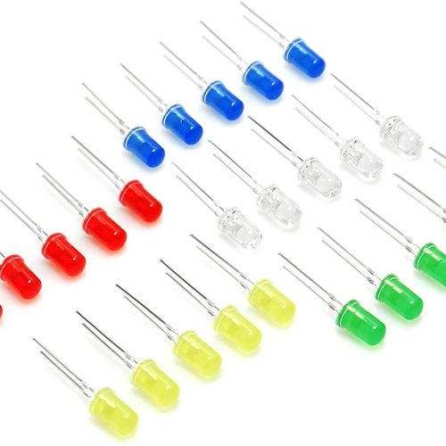 5mm LED Light Assorted Kit DIY LED pour Arduino (Pack de 100pcs) EK8437 – Image 4