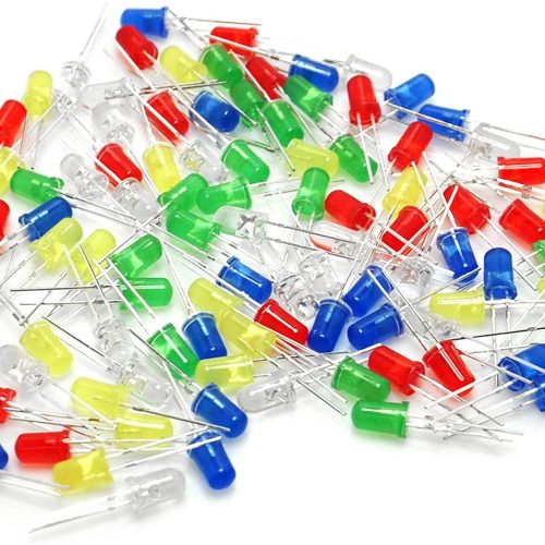 5mm LED Light Assorted Kit DIY LED pour Arduino (Pack de 100pcs) EK8437