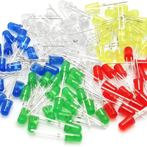 5mm LED Light Assorted Kit DIY LED pour Arduino (Pack de 100pcs) EK8437 – Image 5