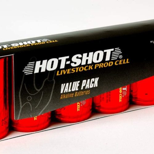 Bloc-piles de rechange HOT-SHOT Six piles alcalines de taille C