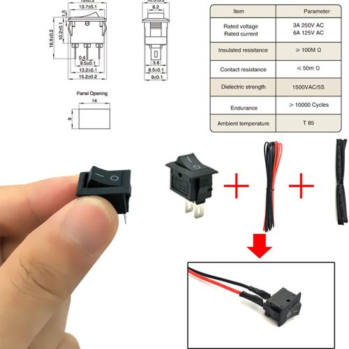 Alternative view of Kit de moteurs à courant continu EUDAX 18, mini moteur de passe-temps électrique 3V -12V 25000 tr