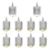 Gikfun DC 3V - 6V 130 Moteur 15000 RPM pour Arduino DIY (Pack de 10 pièces) EK1291x10