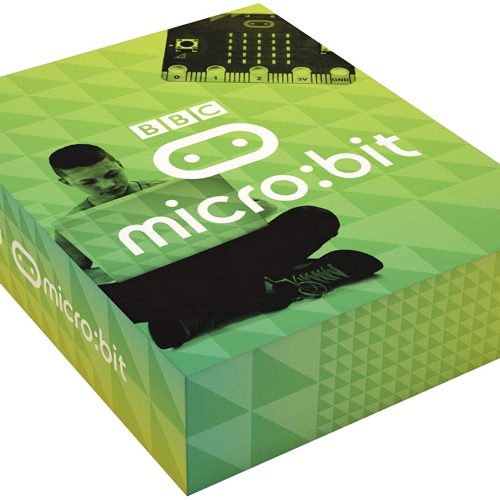 Alternative view of micro:bit BBC Micro-Controller with Motion Detection, Compass, LED Display and Bluetooth, Model Number: MB80