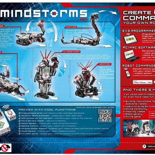 LEGO MINDSTORMS EV3 31313 Kit Robot avec télécommande pour enfants (601 pièces) – Image 7