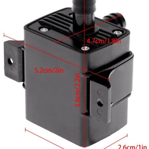 Alternative view of Anself Ultra-silencieux DC12V 4.2W pompe à d'eau submersible étanche pour la circulation de la fontaine d'étang