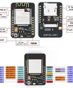 Alternative view of cartes de développement de module de caméra Bluetooth WiFi ESP32-CAM ESP32 avec module de caméra OV2640