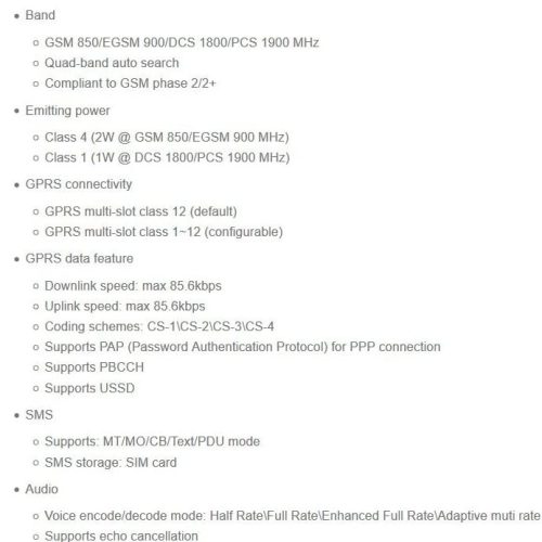 Carte d'extension Raspberry Pi GSM / GPRS / GNSS Bluetooth HAT Module GPS SIM868 Compatible avec Raspberry Pi 2B 3B 3B + 4B – Image 6