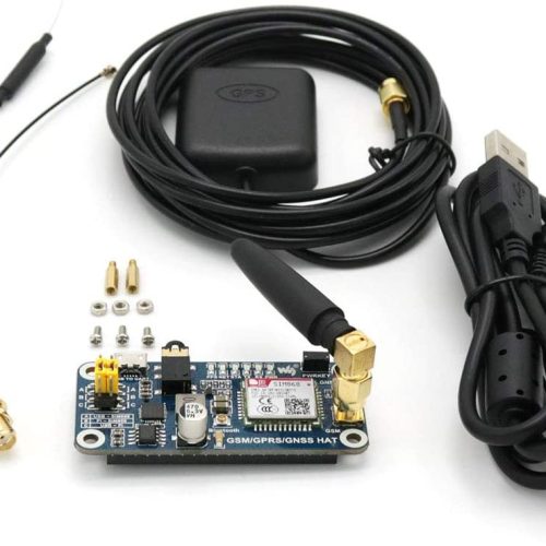 Carte d'extension Raspberry Pi GSM / GPRS / GNSS Bluetooth HAT Module GPS SIM868 Compatible avec Raspberry Pi 2B 3B 3B + 4B