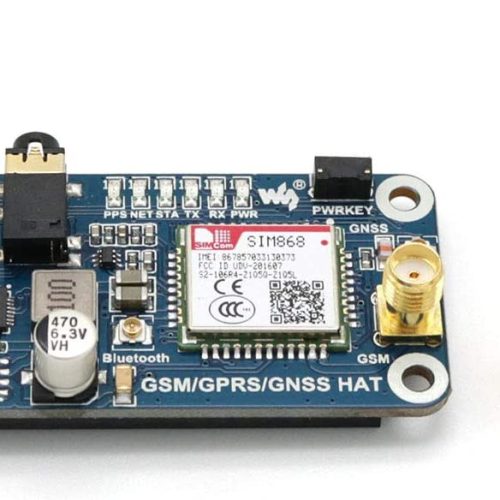 Carte d'extension Raspberry Pi GSM / GPRS / GNSS Bluetooth HAT Module GPS SIM868 Compatible avec Raspberry Pi 2B 3B 3B + 4B – Image 8