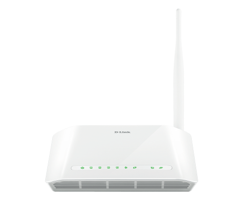 D LINK  WIRELESS N150 MODEM ROUTER DSL-2730U