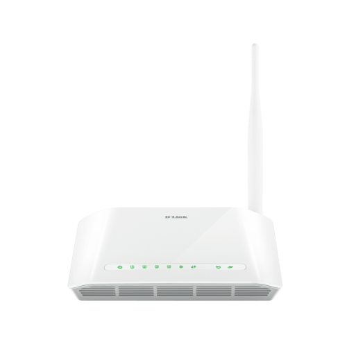 D LINK  WIRELESS N150 MODEM ROUTER DSL-2730U