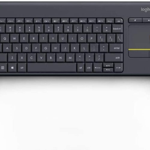 Clavier Logitech K400 Plus sans Fil avec Pavé Tactile pour PC Connecté à TV – Image 4