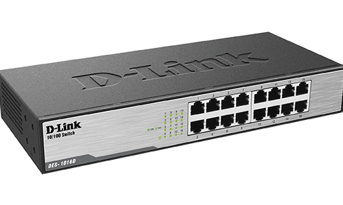 Alternative view of D LINK 16 PORT DES-1016D