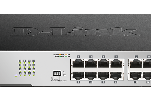 Alternative view of D LINK 16 PORT DGS-1016D