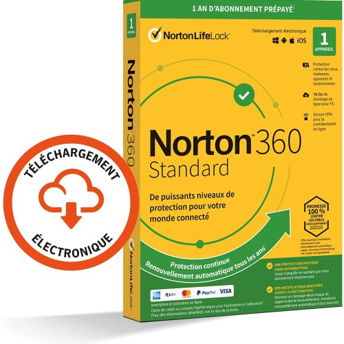 NORTON BY SYMANTEC SECURITY 1 USER