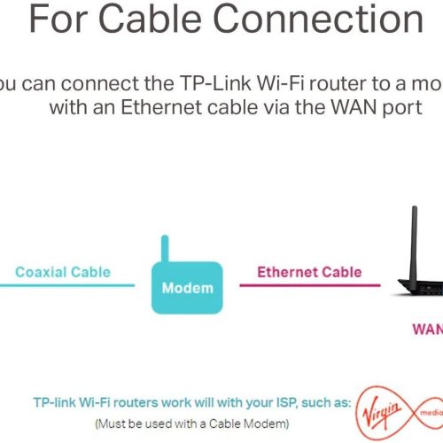 Alternative view of TP-LINK WIRELESS DUAL BAND ROUTER ARCHER C50 AC1200