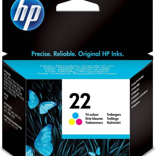 HP CARTOUCHE SIMPLE 22 COULEUR