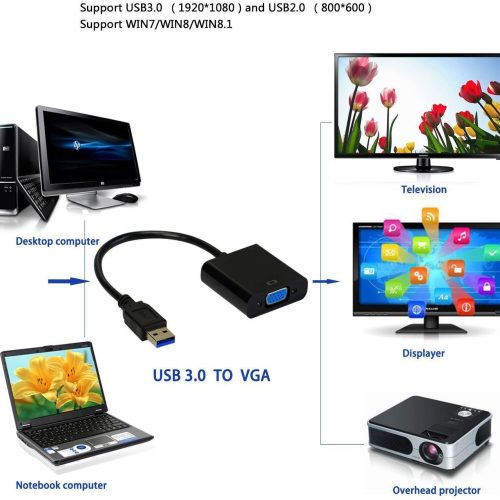 CONVERTISSEUR ADAPTATEUR USB 3.0 TO VGA – Image 6