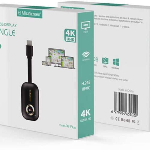 Alternative view of MIRASCREEN WIRELESS DISPLAY DONGLE 4K UHD 5G DUAL BAND/G9 PLUS