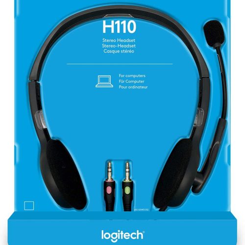 Casque stéréo Logitech H110 – Image 4