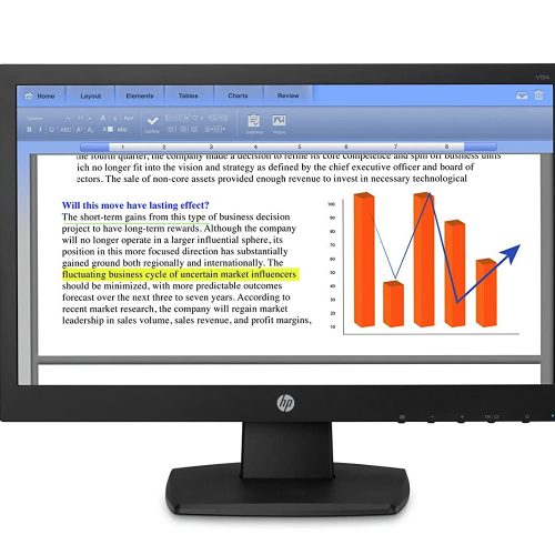 HP ECRAN ORDINATEUR MONITEUR HP-19V194 18.5P 19 OUCES