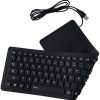 CLAVIER AVEC FIL FLEXIBLE FRANCAIS 103 TOUCHES