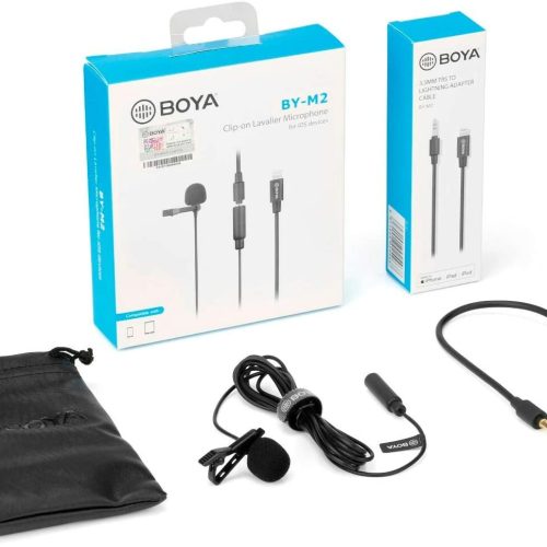 BOYA MICROPHONE DIGITAL LAVALIE FOR IOS DEVICES BY-M2