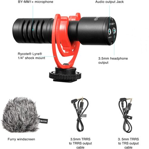 BOYA MICROPHONE BY-MM1+