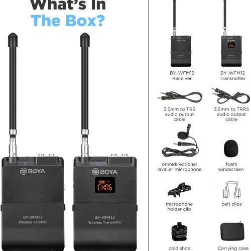 Alternative view of BOYA MICROPHONE BY-WFM12