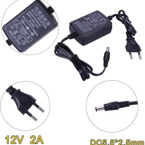 Alternative view of CHARGEUR ADAPTATEUR 12V2A2 /12V2A DOUBLE CABLE MALIK