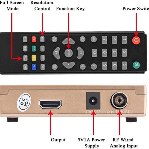 CONVERTISSEUR RF TO HDMI / RF TO AV / BOX TV HDMI /BOX HDMI / FSC8010 – Image 6