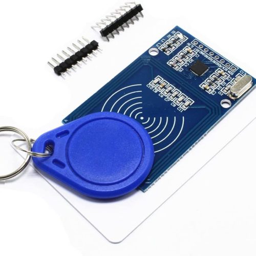 Module RFID RC522 MFRC-522 13,56 MHz – lecteur carte MIFARE S50 avec badge et porte-clés pour Arduino ESP32 – Image 3