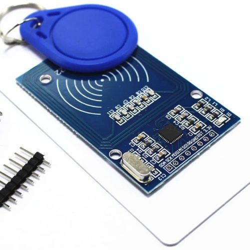 Module RFID RC522 MFRC-522 13,56 MHz – lecteur carte MIFARE S50 avec badge et porte-clés pour Arduino ESP32 – Image 4