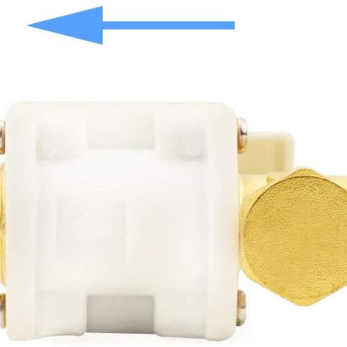 L'électrovanne électrique en plastique de l'eau de Beduan 12V normalement fermée 1/2" – Image 4