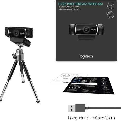 Alternative view of Logitech webcam HD C922
