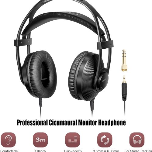 Boya BY-HP2 casque moniteur – Image 3