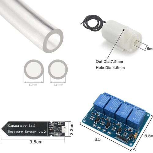 Kit de bricolage d'irrigation automatique WayinTop Système d'arrosage automatique avec didacticiel PDF – Image 3