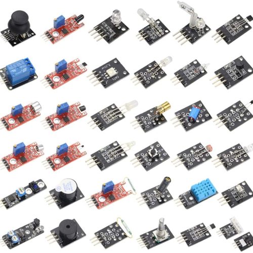 Kit d'assortiment de 37 capteurs HiLetgo Kit de projets de robot pour Arduino Raspberry pi – Image 3