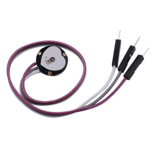 Capteur de fréquence cardiaque sans soudure (violet)
