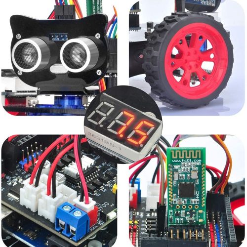 Kit de voiture OSOYOO Smart Robot V2 pour Arduino Conception – Image 6