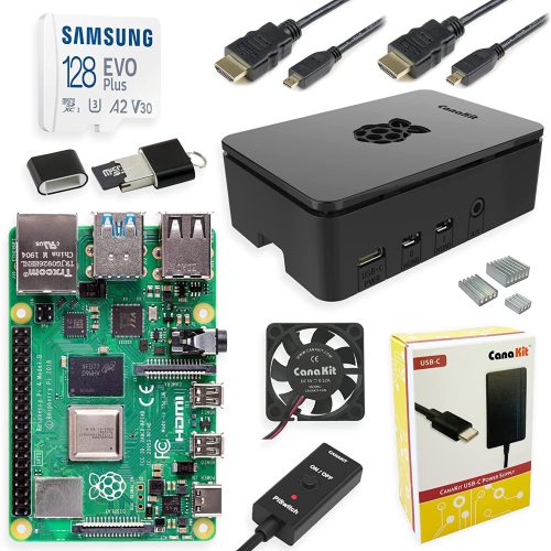 Kit CanaKit Raspberry Pi 4 Extreme - Édition 128 Go (1 Go de RAM)