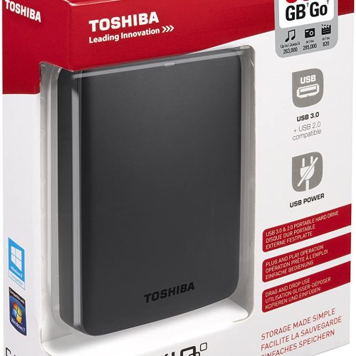 Alternative view of TOSHIBA DISQUE DUR HDD 500GB EXTERNE