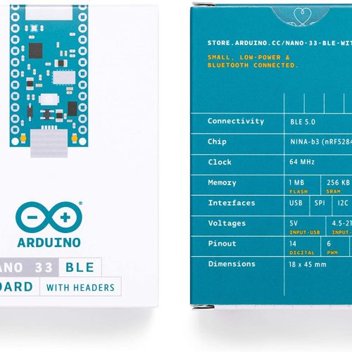 Arduino Nano 33 BLE avec en-têtes [ABX00034] – Image 3